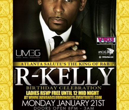 R Kelly Birthday Bash in Atlanta! Are You Ready?