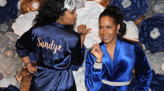 Sheree Whitfield Celebrates her Birthday with Pajama Themed Party
