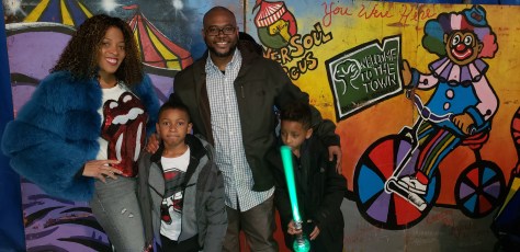 toya wright and family