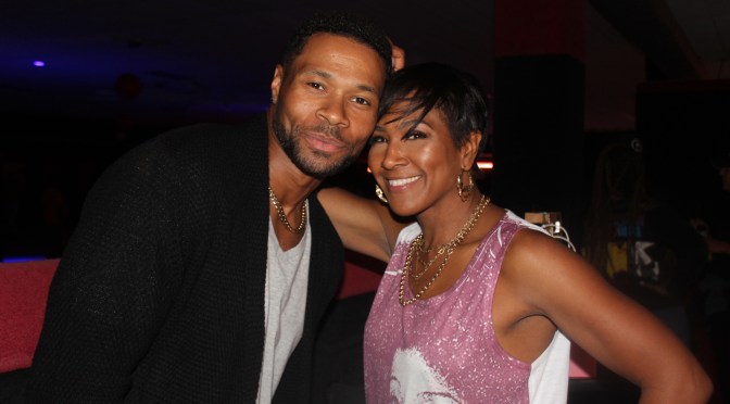 Terry J Vaughn celebrates her 50th b-day with friends and family at Cascade Skating Rink