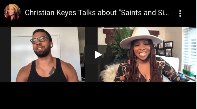 Christian Keyes talks Saints and Sinners Judgement Day Movie on Bounce TV 2/14 9pm