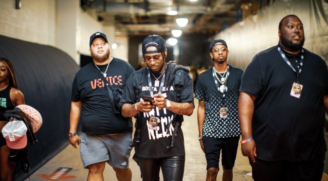 Authentic Empire rap Artist Money Mu Hits the stage With brs kashkash at Rolling Loud Concert in Miami